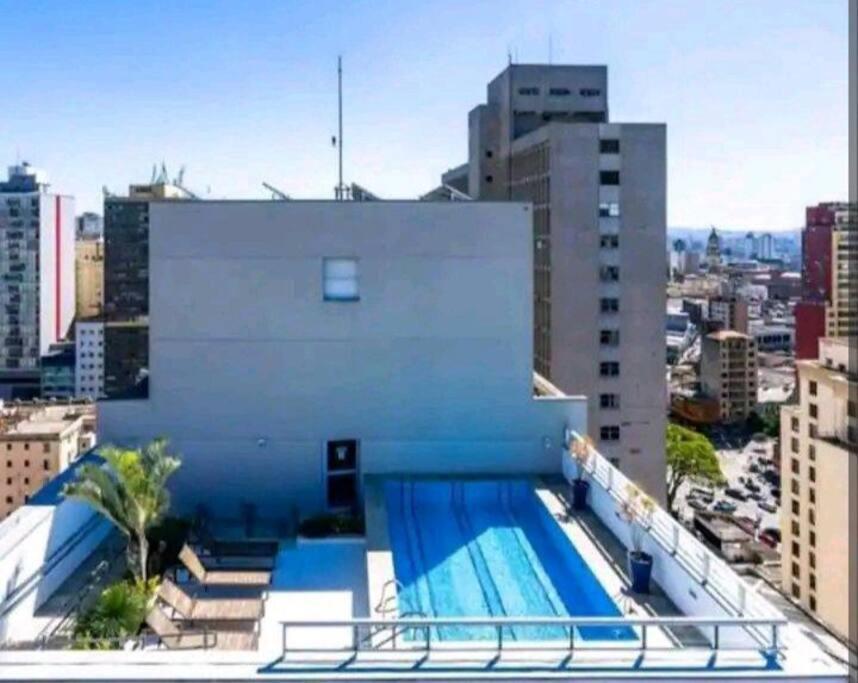 Studio Flex Com Garagem E Piscina No Centro De Sp São Paulo Luaran gambar